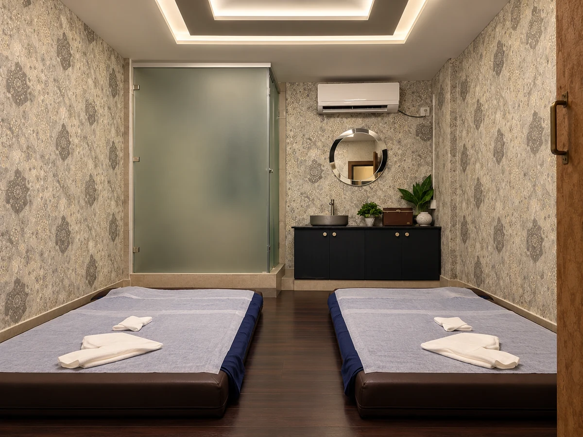 Double massage room